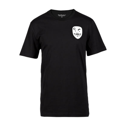 SPYSCAPE Hacker Face T- Shirt with Hidden Zip Pocket - 