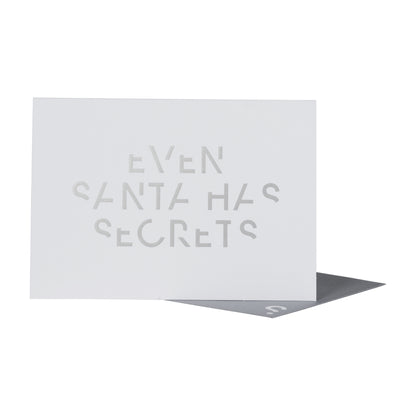 SPYSCAPE Santa Secrets Greeting card - 