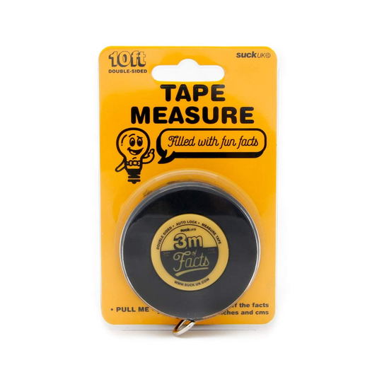 10ft of Facts Tape Measure