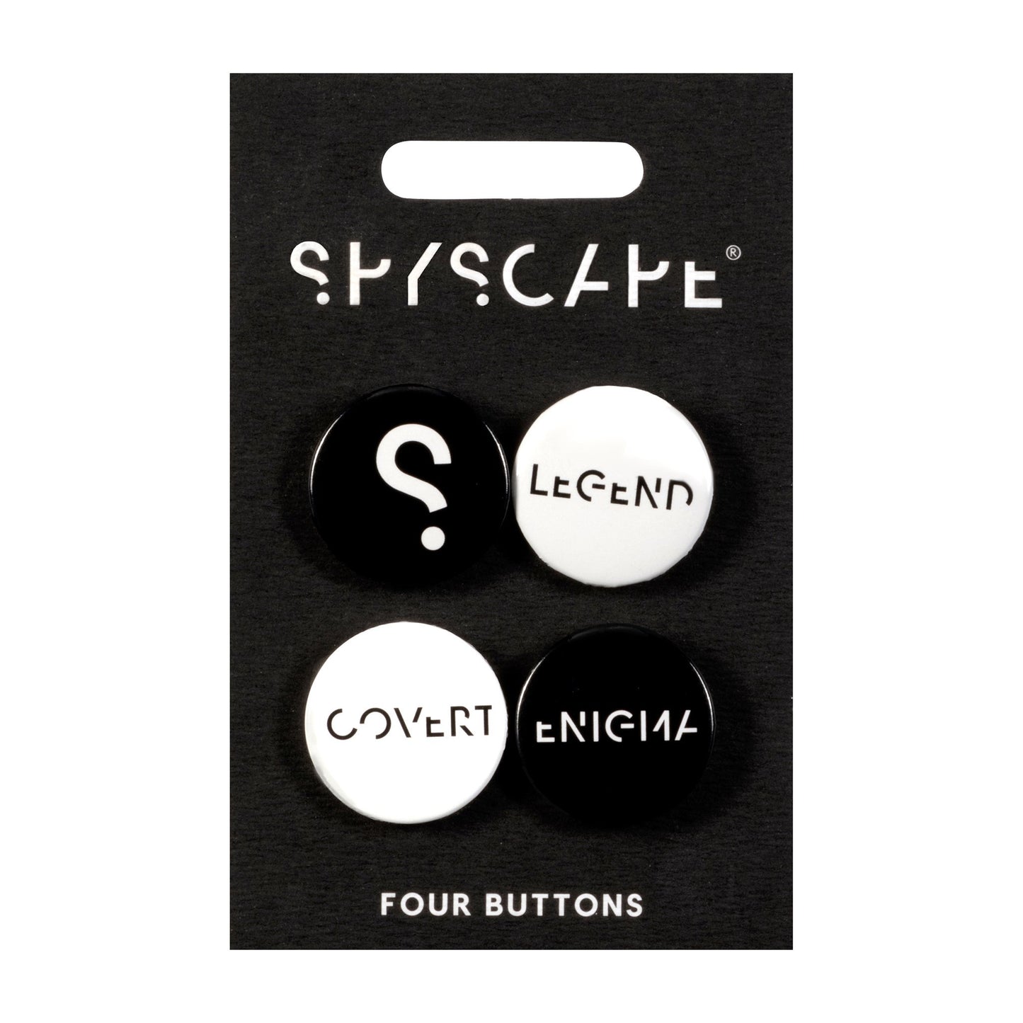 SPYSCAPE Button Badge Set - 