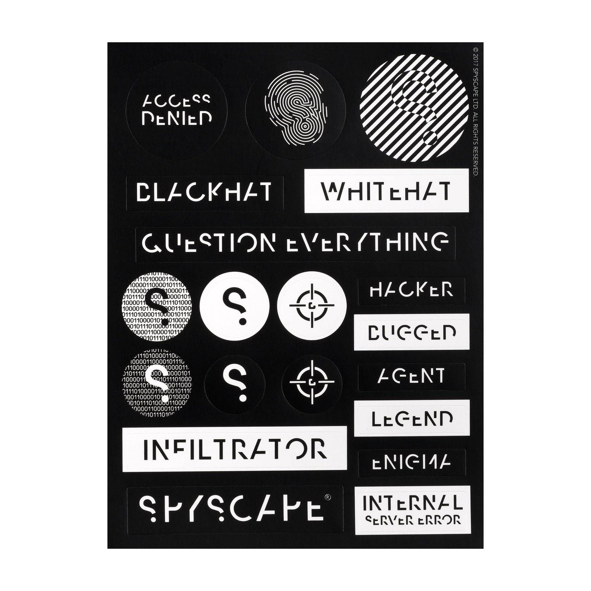 SPYSCAPE Spy Stickers - 