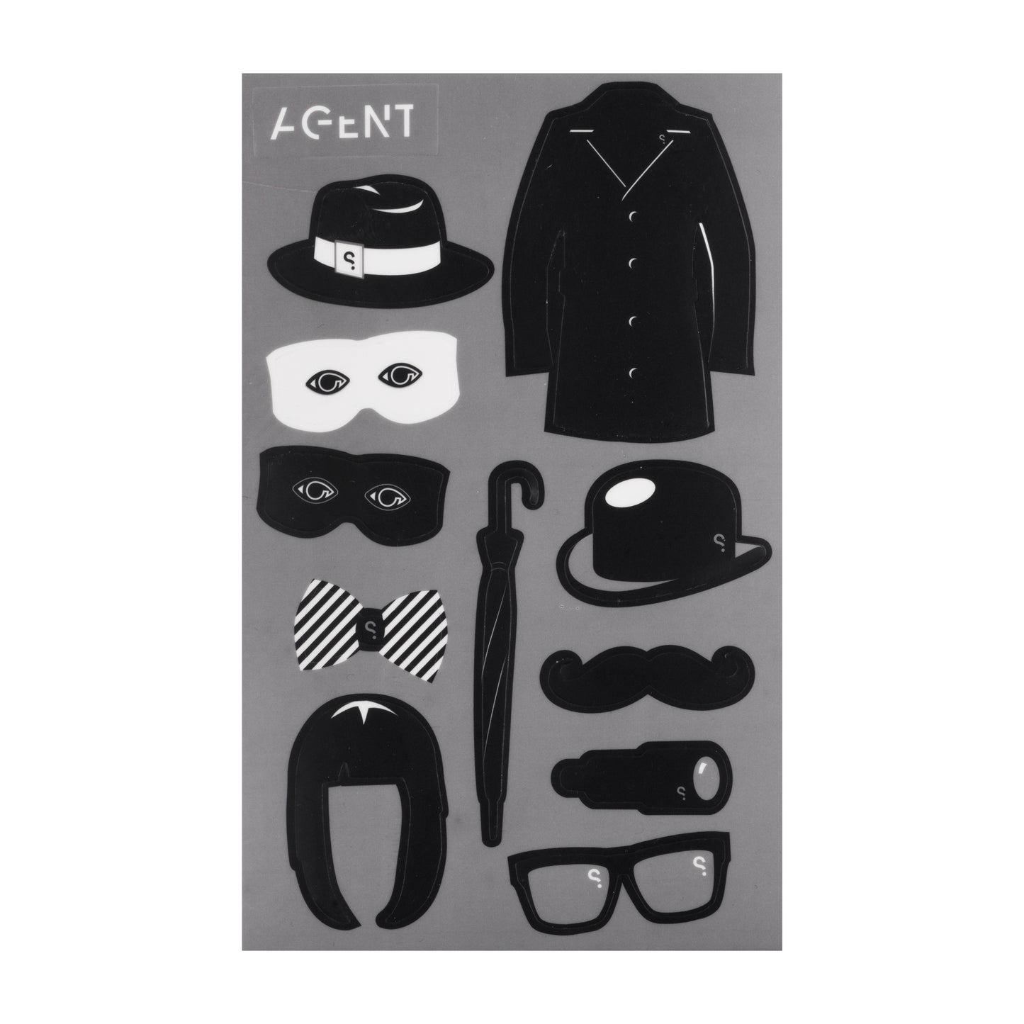 SPYSCAPE Hacker and Agent Decal Book - 
