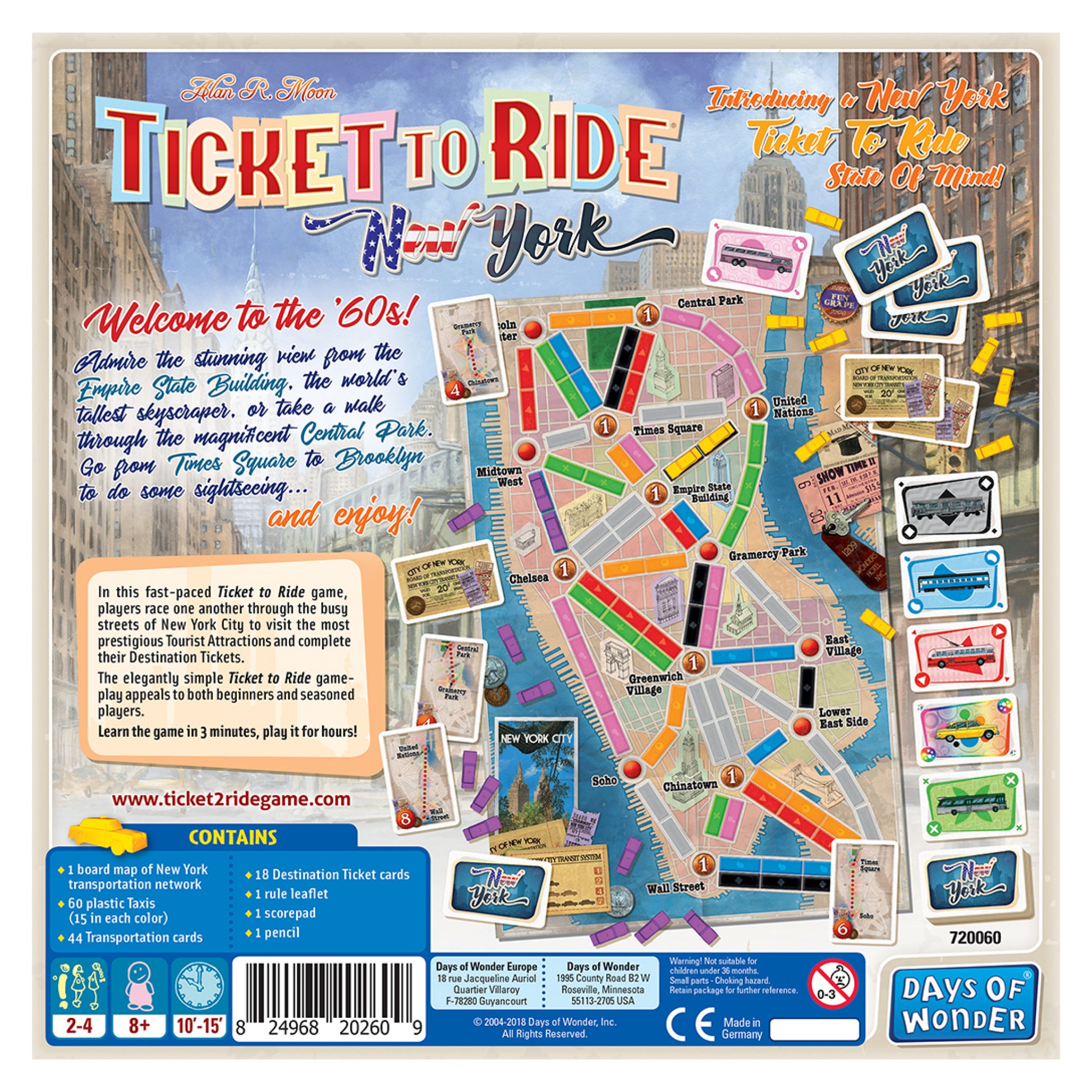 Ticket to Ride: New York – SPYSCAPE